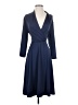 By Design Solid Blue Casual Dress Size S - photo 1