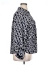 Adrienne Vittadini Print Blue Long Sleeve Blouse Size XL - photo 4