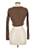 Pull&Bear Brown Long Sleeve T-Shirt Size M - photo 2