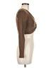 Pull&Bear Brown Long Sleeve T-Shirt Size M - photo 4
