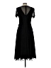 Boutique + 100% Polyester Black Cocktail Dress Size 12 Plus - photo 2