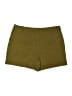 Elevenses Solid Green Khaki Shorts Size 2 - photo 2