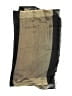 Unbranded Color Block Black Brown Scarf One size - photo 2