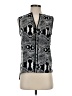 Worthington 100% Polyester Black Sleeveless Blouse Size S (petite) - photo 1