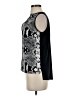 Worthington 100% Polyester Black Sleeveless Blouse Size S (petite) - photo 5
