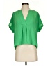 Ann Taylor Green Short Sleeve Blouse Size S - photo 1