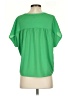Ann Taylor Green Short Sleeve Blouse Size S - photo 2