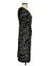 Evan Picone Paisley Black Cocktail Dress Size 4 - photo 4
