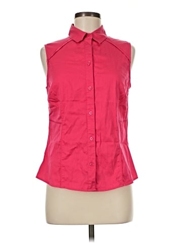 Antonio Melani Sleeveless Button-Down Shirt (view 1)