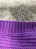 Unbranded 100% Acrylic Purple Pullover Sweater Size 3X - photo 7