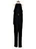 BCBGMAXAZRIA 100% Recycled Polyester Solid Black Jumpsuit Size 4 - photo 2