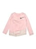 Nike Pink Long Sleeve T-Shirt Size 2T - photo 1
