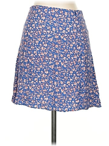 Madewell Porch Side-Button Mini Skirt in Summer Vines (view 1)