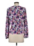 WAYF Purple Long Sleeve Blouse Size S - photo 2