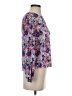 WAYF Purple Long Sleeve Blouse Size S - photo 4