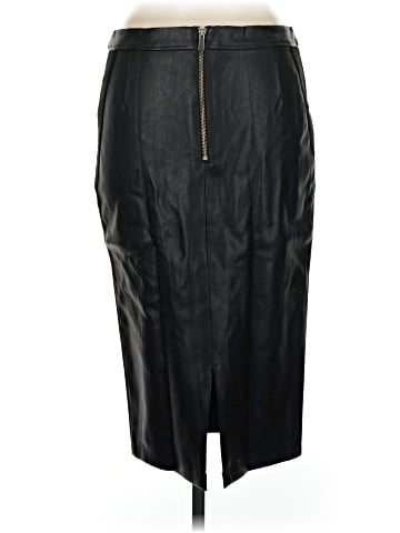 F&F Clothing Faux Leather Skirt (view 2)