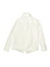 Zara Polka Dots Ivory Long Sleeve Button-Down Shirt Size 7 - photo 2