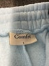 Comfrt Solid Blue Athletic Shorts Size L - photo 3