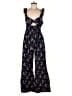 Rebecca Taylor Paisley Blue Jumpsuit Size 8 - photo 1