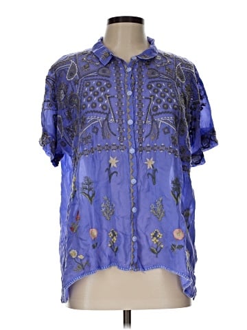 Johnny Was Short Sleeve Blouse (view 1)