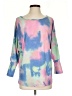 Unbranded Tie-dye Pink Pullover Sweater Size S - photo 1
