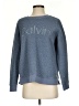 Calvin Klein 100% Polyester Blue Sweatshirt Size S - photo 1