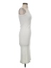 Shein Solid White Ivory Cocktail Dress Size 4 - photo 4
