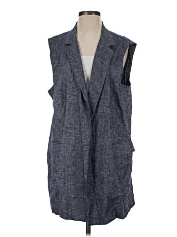 Lafayette 148 New York Sleeveless Button-Down Shirt (view 1)