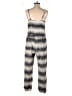 The Odells Chevron-herringbone Silver Jumpsuit Size M - photo 2
