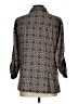 NY Collection Paisley Black 3/4 Sleeve Blouse Size L - photo 2