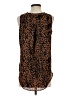 Cato 100% Polyester Brown Sleeveless Blouse Size S - photo 2