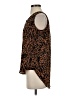 Cato 100% Polyester Brown Sleeveless Blouse Size S - photo 5