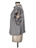 J by Joie 100% Polyester Gray Short Sleeve Blouse Size M - photo 5