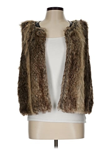 Mossimo Faux Fur Vest (view 1)