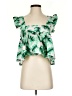Buddy Love Green Sleeveless Blouse Size S - photo 1