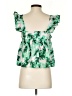 Buddy Love Green Sleeveless Blouse Size S - photo 2