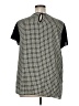 Old Navy 100% Rayon Black Short Sleeve Blouse Size XL - photo 2