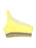 Unbranded Yellow Swimsuit Top Size M - photo 2