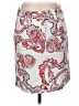 J. McLaughlin Paisley White Casual Skirt Size 4 - photo 1