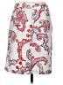 J. McLaughlin Paisley White Casual Skirt Size 4 - photo 2