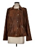 Chico's 100% Polyurethane Brown Jacket Size Med (1) - photo 1