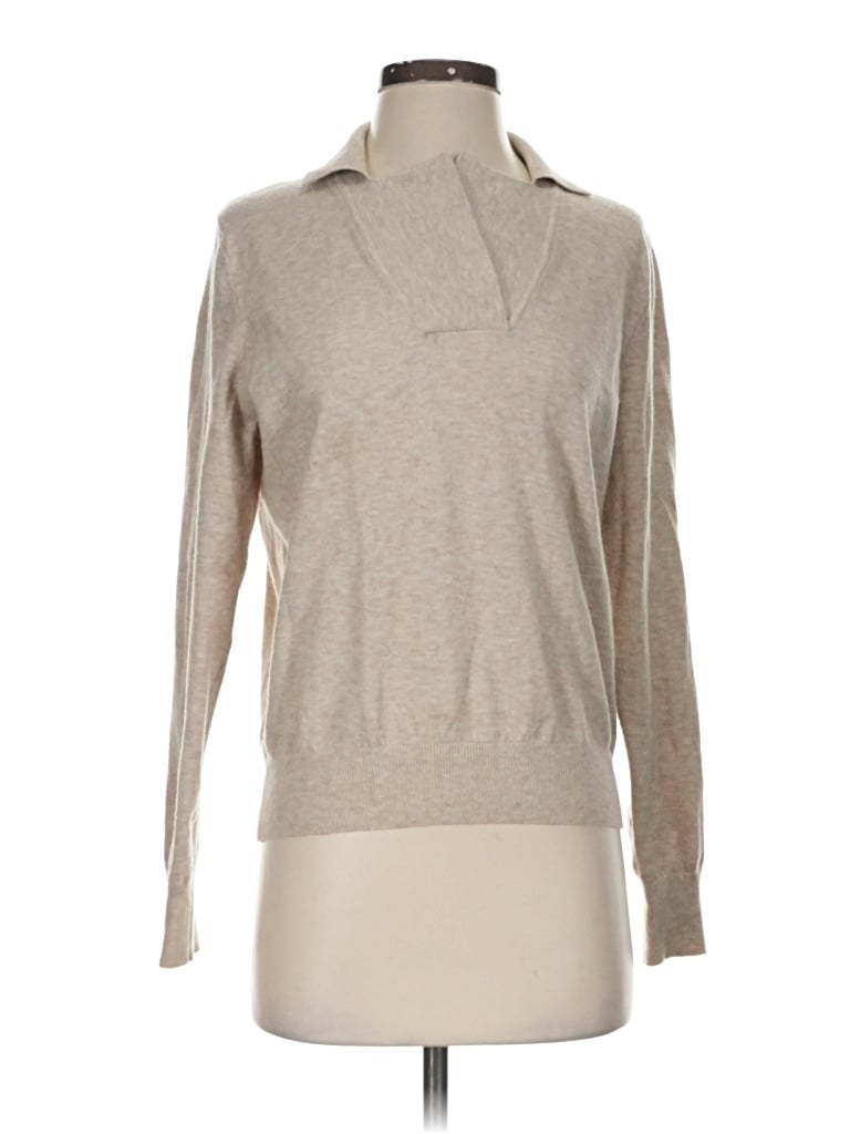 Pre-owned Bluivy Turtleneck Sweater In Tan