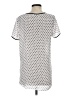 Spense 100% Polyester Polka Dots Silver Short Sleeve Top Size S - photo 2