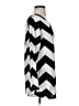Allegra K Chevron-herringbone Silver Long Sleeve T-Shirt Size S - photo 4