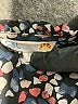 C&C California 100% Polyester Floral Black Long Sleeve Blouse Size L - photo 7