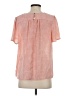 Liz Claiborne 100% Polyester Orange Short Sleeve Blouse Size S - photo 2