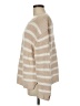 John & Jenn 100% Cotton Stripes Tan Pullover Sweater Size M - photo 5