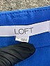 Ann Taylor LOFT Color Block Blue Dress Pants Size 10 - photo 7
