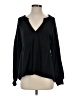 Pilcro Black Long Sleeve Blouse Size XS - photo 1