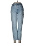 Topshop Hearts Blue Jeans Size 6 - photo 1
